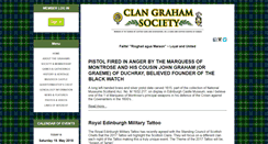 Desktop Screenshot of clangrahamsociety.org